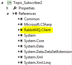 Installing the RabbitMQ Client Library